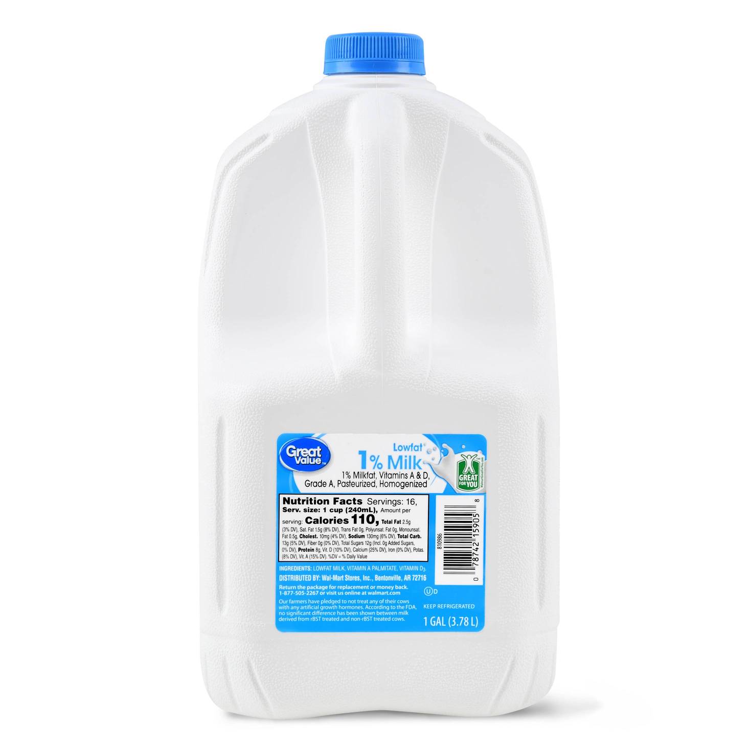 1% Low-fat Milk, 1 Gallon