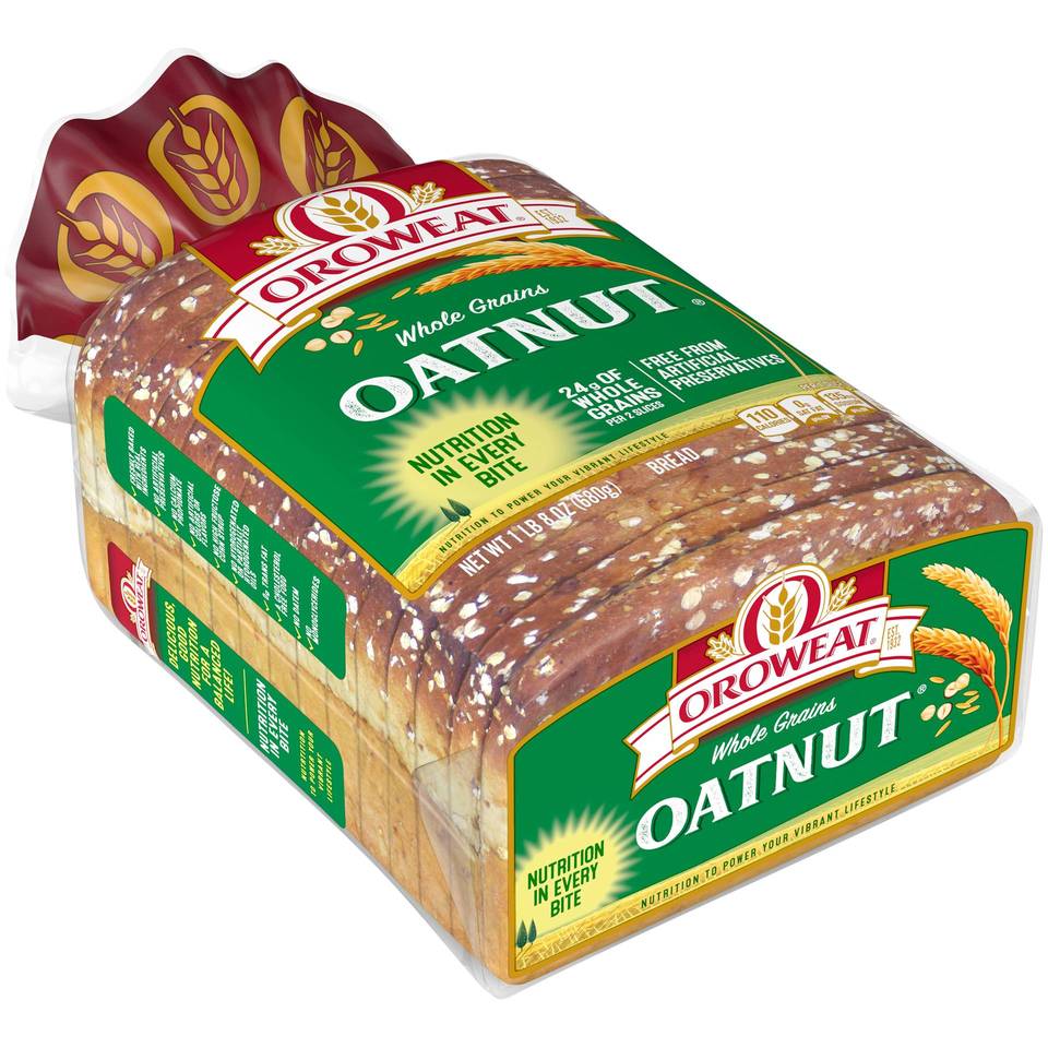 Whole Grains Oatnut Bread
